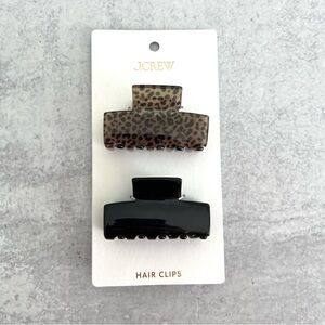 NWT 🐆 J Crew Hair Clips
